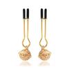 Metal Nipple Clips 2pcs Stimulator Bondage Restraints Flirting Teasing Women Sex Toy Slave Couple Play Female Breast Clit Clamps