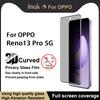 For OPPO Reno 13 Pro 5G Glass IMAK 3D Curved Privacy Tempered Glass Full Screen Coverage Film
