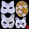DIY Fox Mask White Cat Face Fun Face Mask  Ballroom
