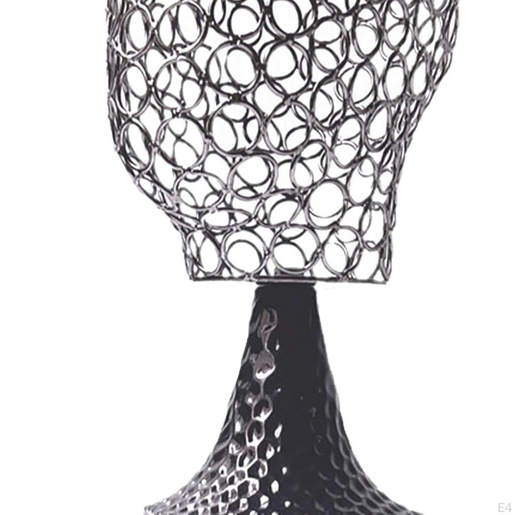 Elegant Hat And Wig Display Stand for Home Travel