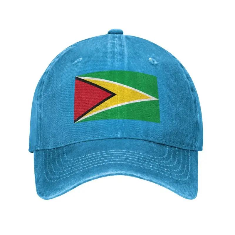 Personalized Cotton Flag Of Guyana Baseball Cap Outdoor Women Unisexs Adjustable Dad Hat Spring