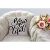 SSOIU Farmhouse Pillow Covers with Be You Tiful Quote 18 x 18 Inch for Farmhouse Decor Housewarming Presents for New Home