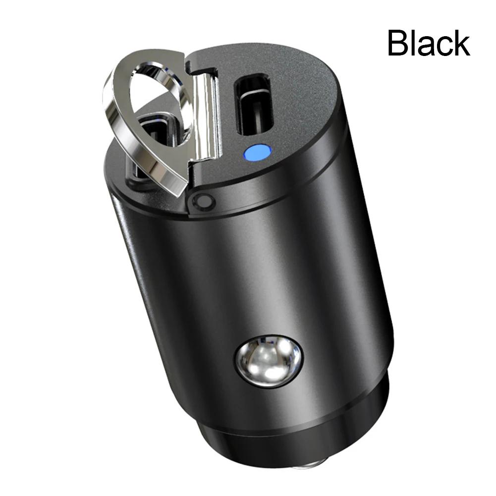 Автомобильное зарядное устройство 30 Вт USB быстрое зарядное устройство QC 3.0 быстрая зарядка Type C PD зарядный адаптер гнездо прикуривателя зарядное устройство для мобильного телефона