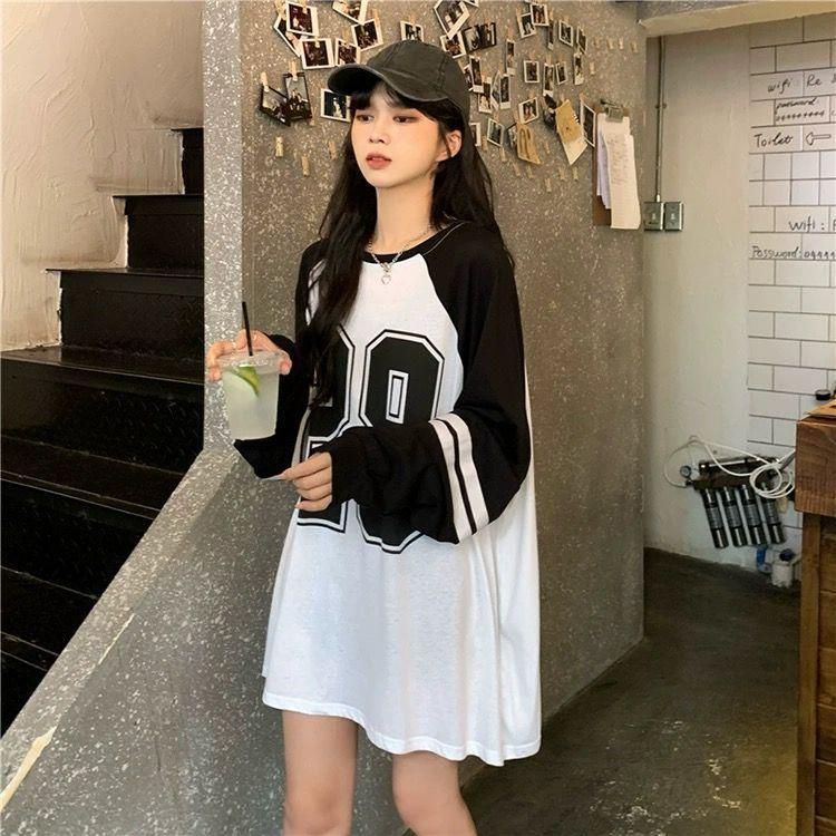 Футболка большого размера для женщин с V-образным вырезом и коротким рукавом, летние уличные топы в стиле пэчворк, повседневные футбольные майки Y2k