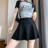 Белая юбка для йоги и брюки для женщин Летом Новая спортивная приталенная плиссированная юбка Защита от просвечивания А-силуэта Короткая юбка