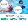 Adjustable Sea Swimming Goggles with Adjustable Nose Rest Waterproof Anti Fog Kids Swimming Goggles for Boys Girl Children Gift