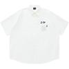 CLOT Shirts Men's White Lapel Moderate Shirt CTSH24S21049