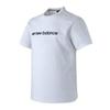 New Balance EssenTial LeTTer Logo T shirT whiTe Nbnecb1173 1