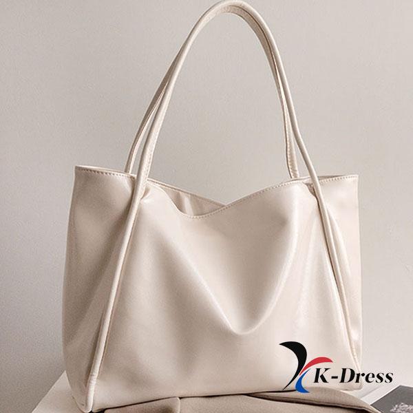 Большая сумка-шоппер на плечо для хранения вещей (3 цвета)