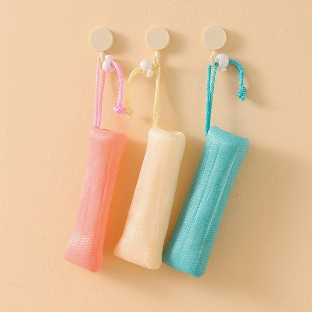 for Shower Foam Net Shower Soap Sack Saver Pouch Exfoliating Mesh Soap Pouch Bubble Foam Net