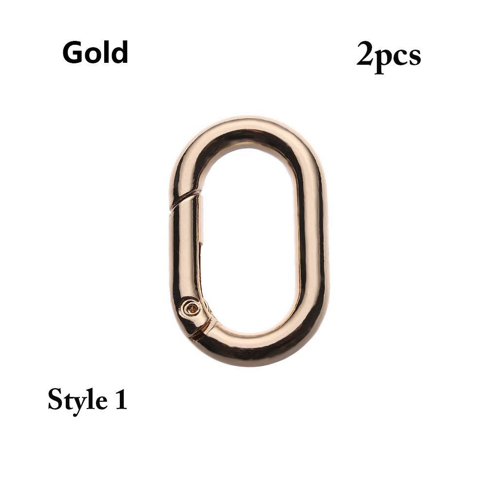 Bottle Hooks Camping Hiking Spring Oval Rings Outdoor Carabiner Handbags Clips Bag Belt Buckles