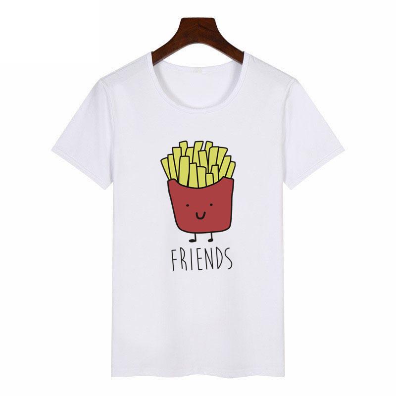 Summer 2023 Fashion Best Friend Shirts Women Short Sleeve T Shirt Bff Top Sisters Gifts For Friends Tees For Her