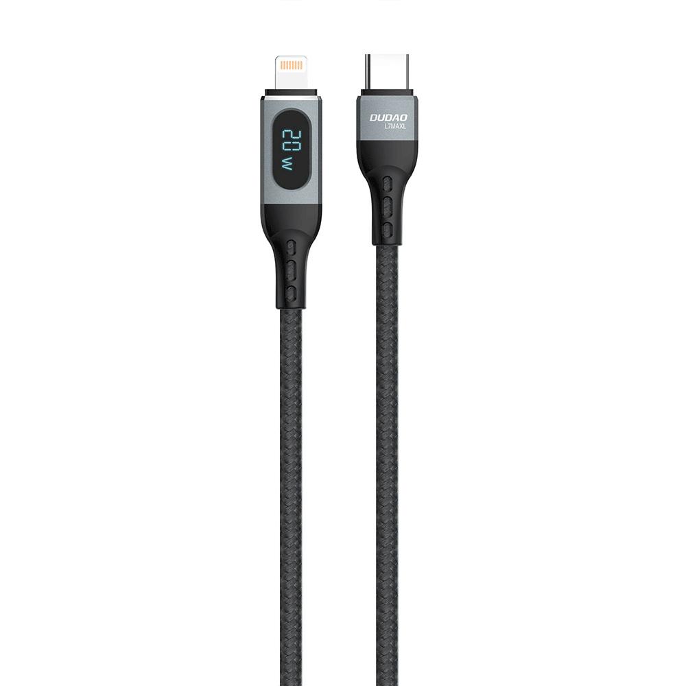 Dudao USB-C To Lightning 1m PD 20W Black Cable