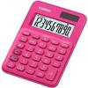 Desktop Calculator - Casio - MS 7UC - Pink - Battery Powered - 4 Operations