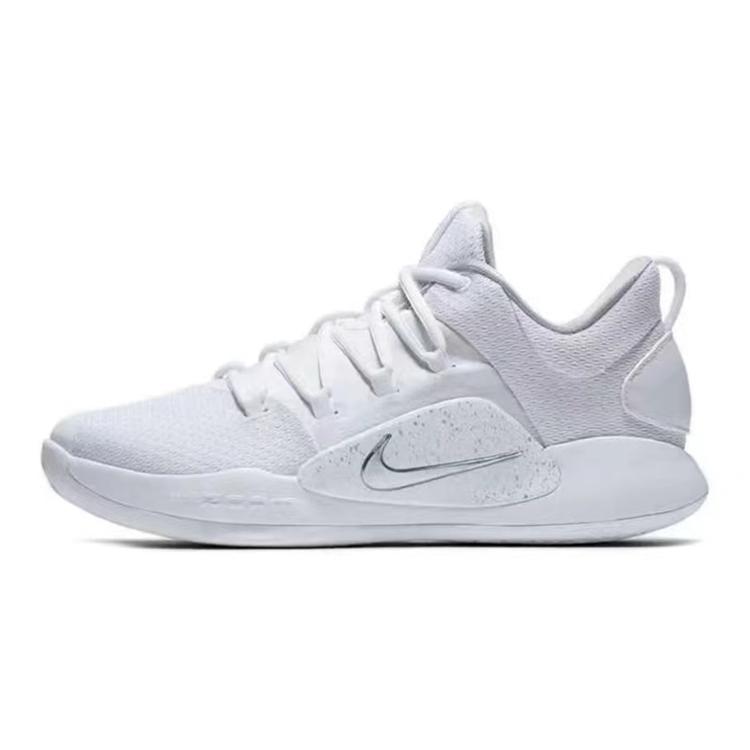 Nike Hyperdunk X Низкие баскетбольные кроссовки для мужчин, устойчивые к скольжению и истиранию, Черно-белые AR0465-100(Команда47-HD)