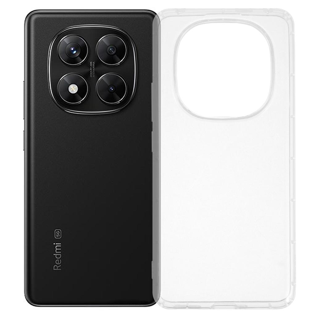 Для Xiaomi Redmi Note 14 Pro 5G/Poco X7 5G Чехол Прозрачный ТПУ Задняя крышка телефона Защита подушками безопасности