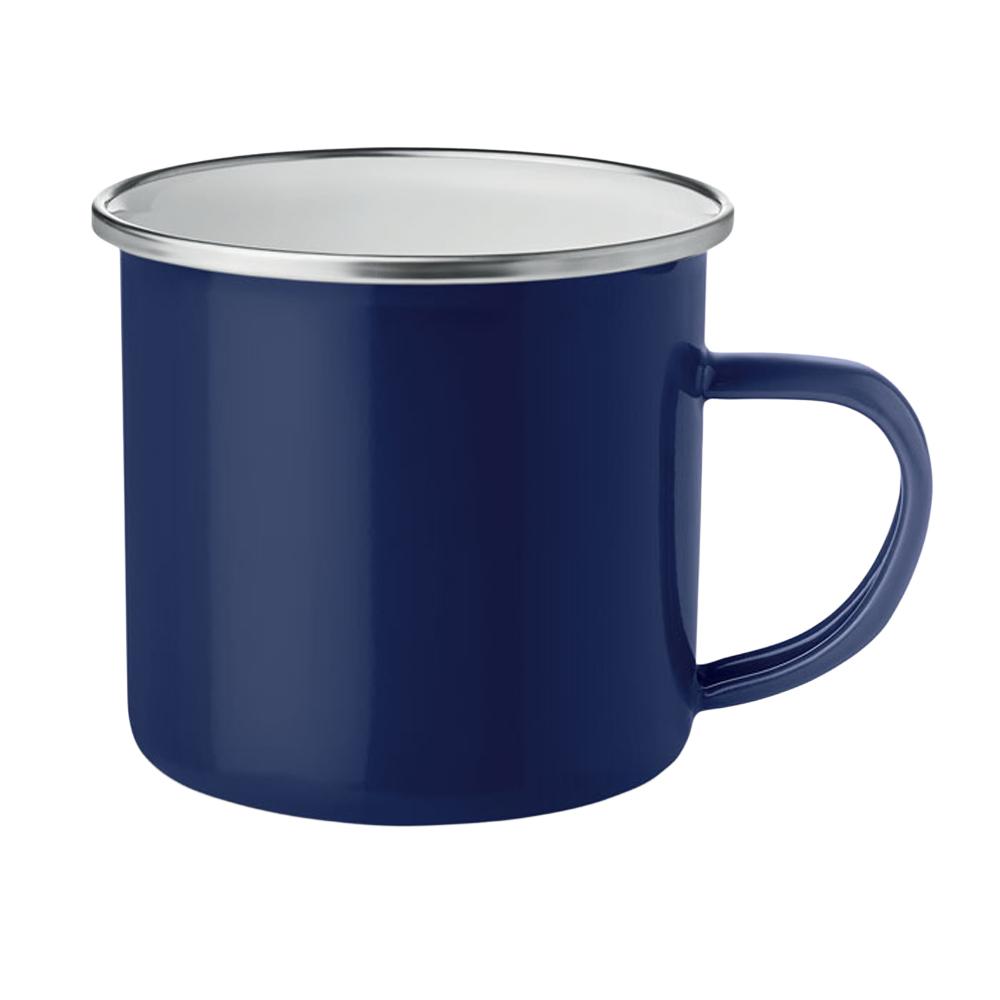 MidOcean Plateado Enamelled Metal 350ml Mug