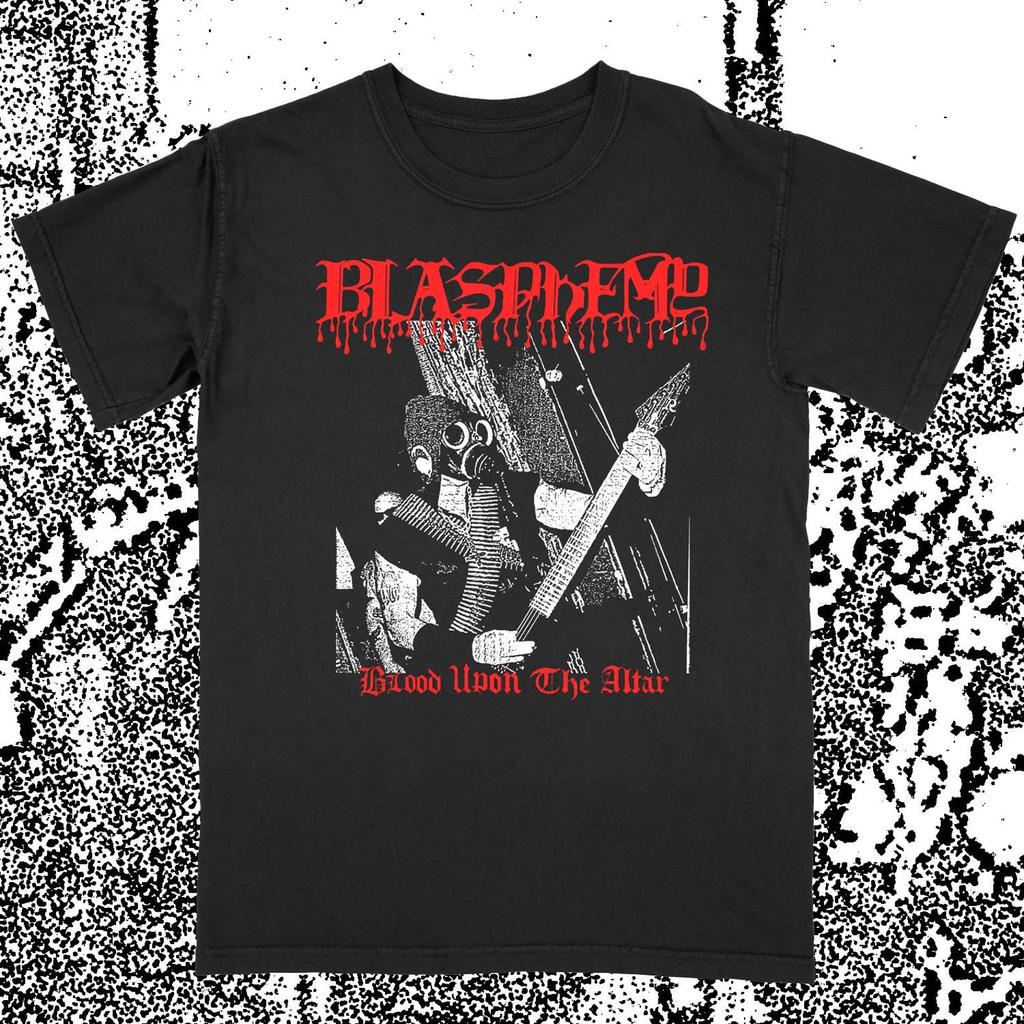 Unisex Blasphemy Blood Upon The Altar Heavy Cotton T-Shirt