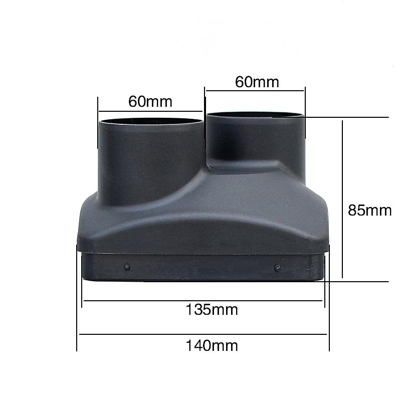 42/60/75/90mm 2KW / 5KW Car Air Outlet Vent Cover For Air Diesel Parking Heater Parts Webasto Heater Truck Bus Caravan