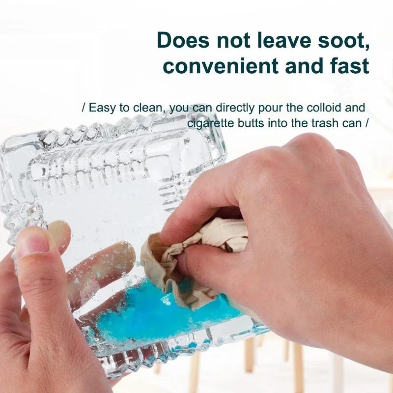 Автомобиль НОВЫЙ Водорастворимый пленочный дымогасящий песок и пепел чистящее средство для удаления запаха дыма предотвращения летучей золы автомобильные аксессуары