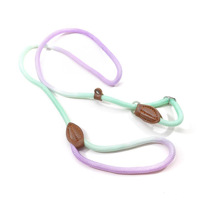 Поводок для бега домашних животных на открытом воздухе, удобная защитная веревка, утолщенный регулируемый поводок для прогулок с собакой, круглый поводок