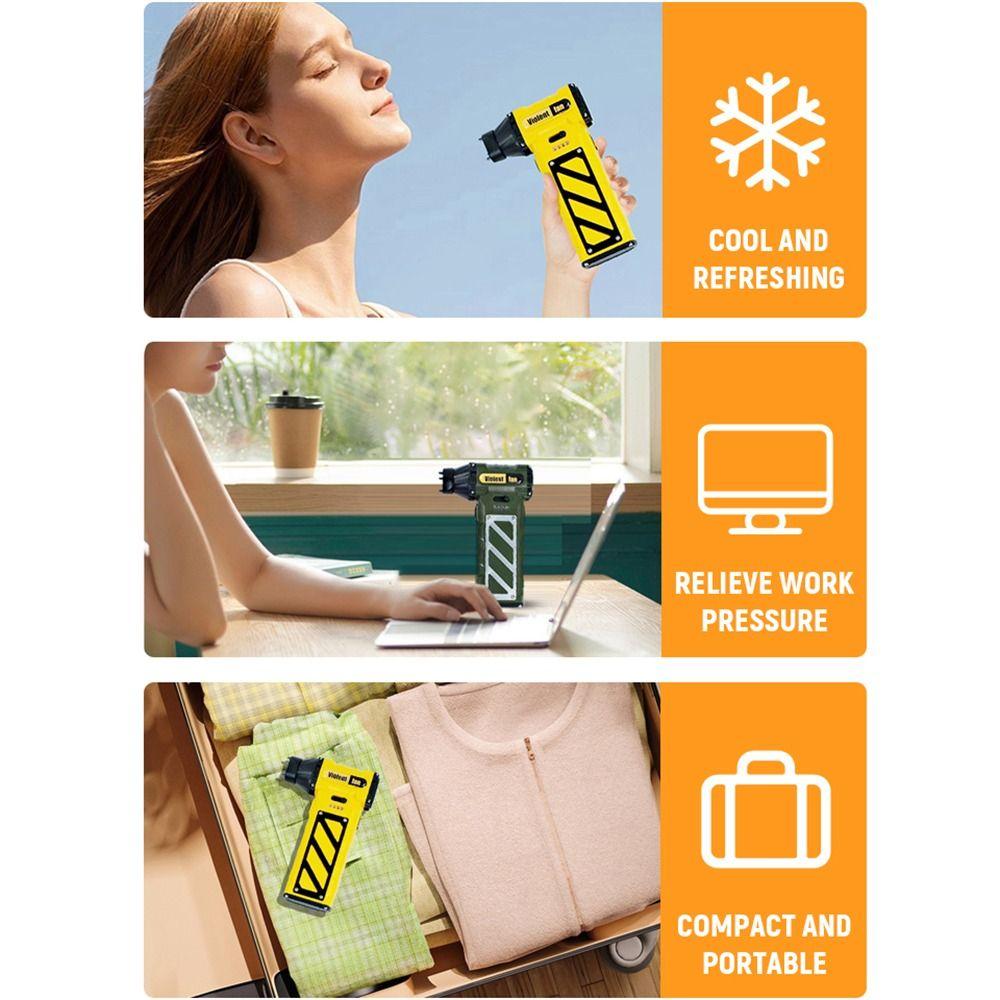 Adjustable Speed Mini Turbo Jet Fan 110000 RPM Brushless Motor Electric Air Duster  Car