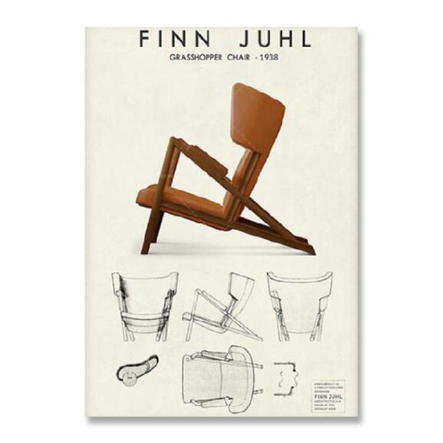 Черно-белая выставка модернизма, печать на холсте, винтажная минималистичная картина в стиле Баухаус, настенные художественные постеры для домашнего декора, без рамки