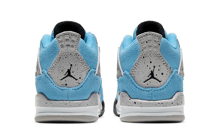 Jordan 4 Ретро Университетский Синий TD BQ7670-400