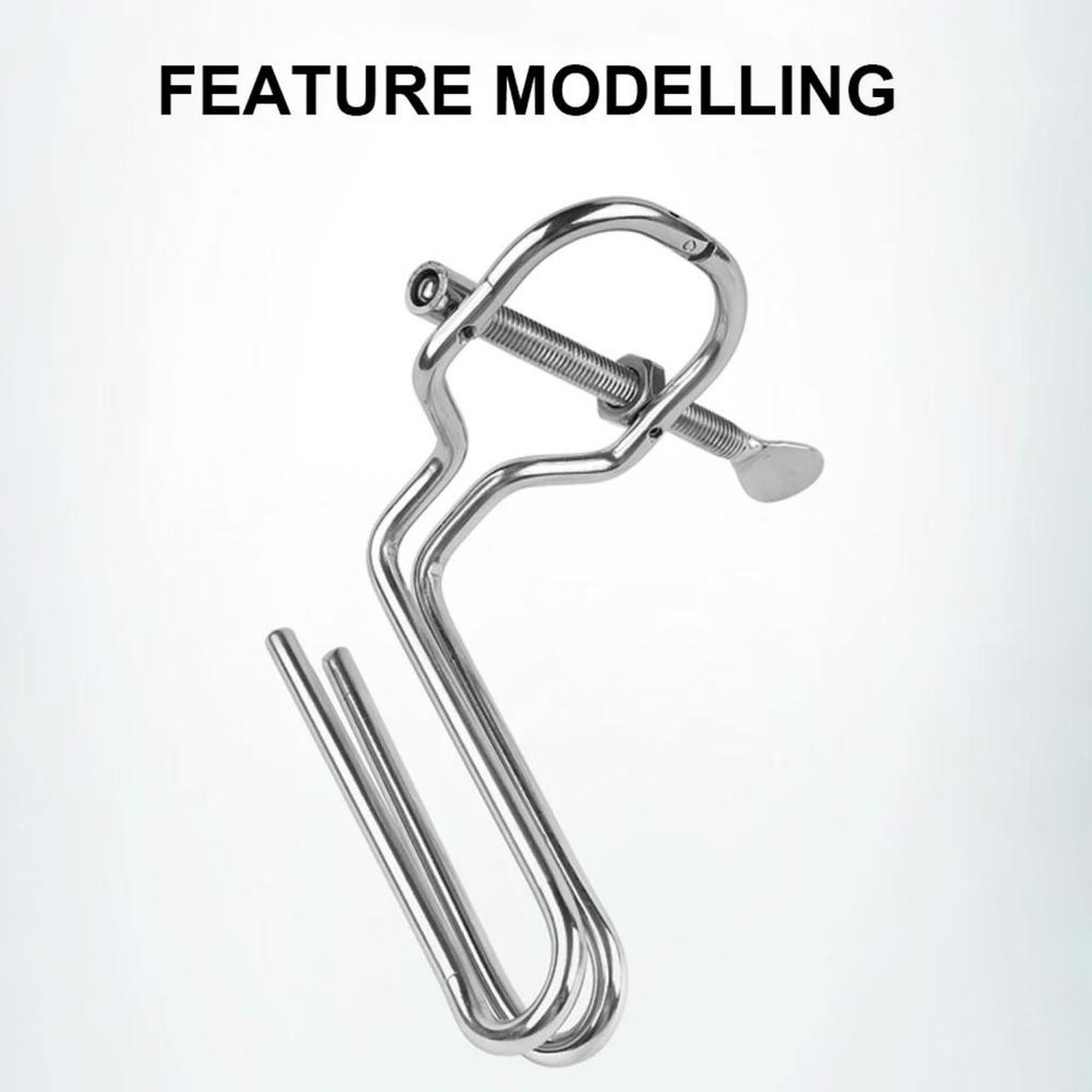 Stainless Steel Anal Plug Set Vaginal Dilator Metal Anal Plug Adjustable Butt Plug Anal Sex Trainer Personal Vibrator BDSM SM Adult Sex Toys