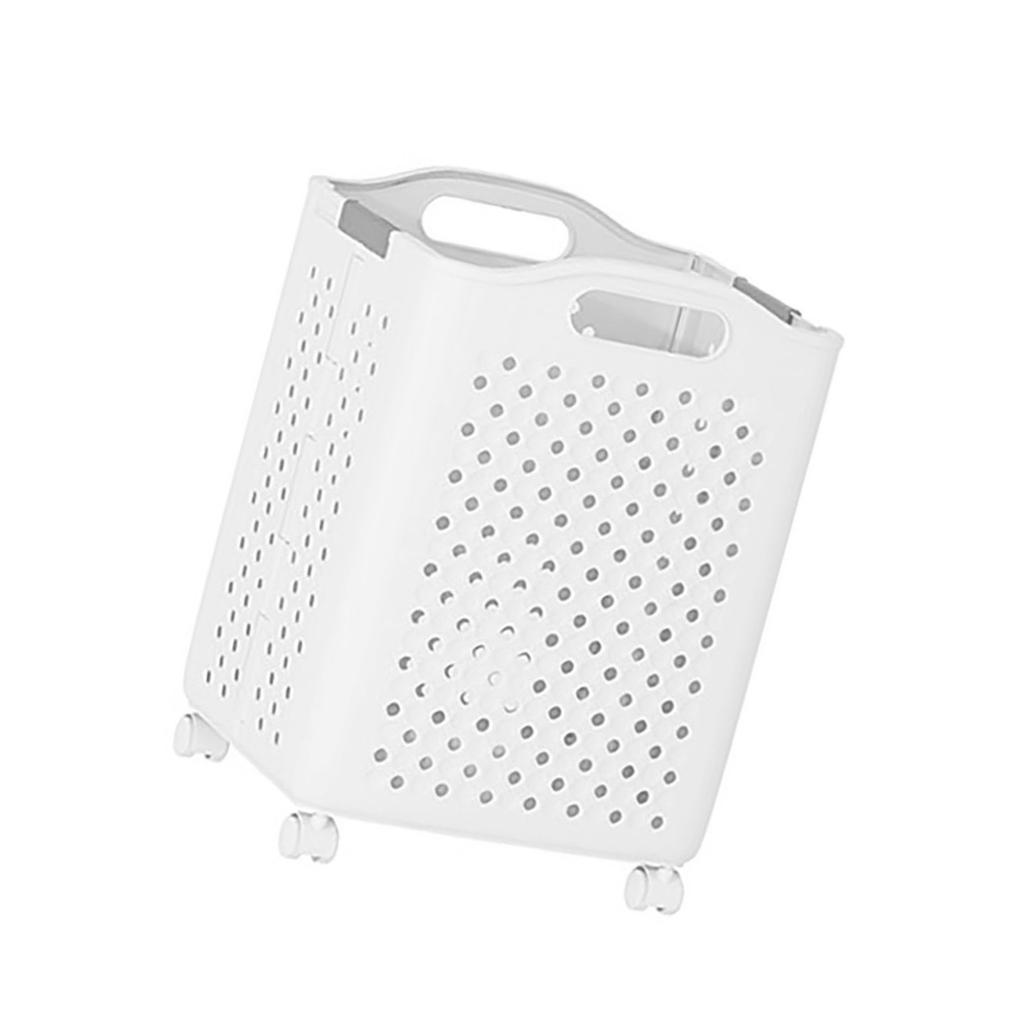 Многоцелевая портативная корзина для белья на 4 колесах, складное решение для хранения одежды для эффективной организации дома