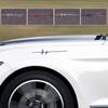 1 шт. Универсальные декоративные наклейки ЭКГ для автомобиля, Наклейки на окна автомобиля, Эмблема-значок на кузов автомобиля, Наклейка, Аксессуары для декора экстерьера автомобиля