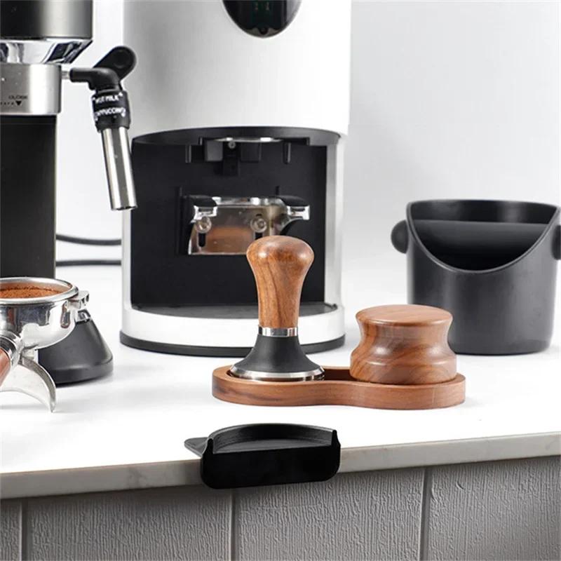 1шт силиконовый коврик для трамбовки кофе эспрессо угловой коврик нескользящий коврик для прессования кофе для портафильтров 51/54/58 мм инструменты бариста