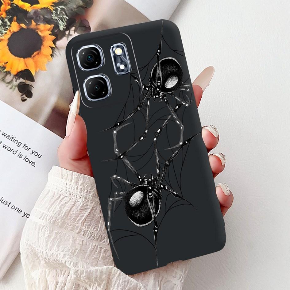 Чехол для Infinix Hot 50i X6531 Новый модный чехол из мягкого силикона с рисунком Цветок Сердце Для Infinix Smart 9 Smart9 X6532 Бампер