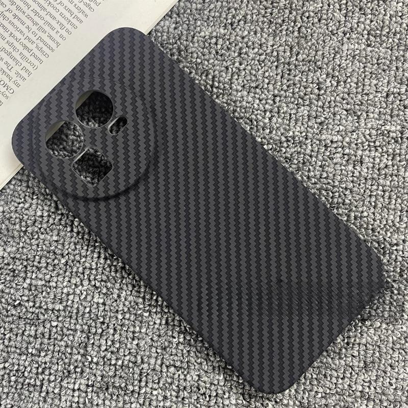 Чехол для Realme GT8 Pro Матовый Жесткий ПК Узор из Углеродного Волокна Ультратонкая Защитная Крышка для Телефона Для Realme GT8 Чехол Бампер