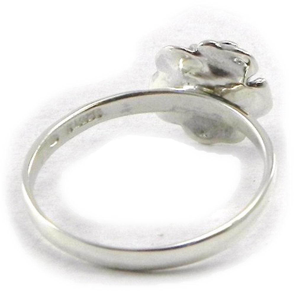 'Romantic Rose' Silver Ring