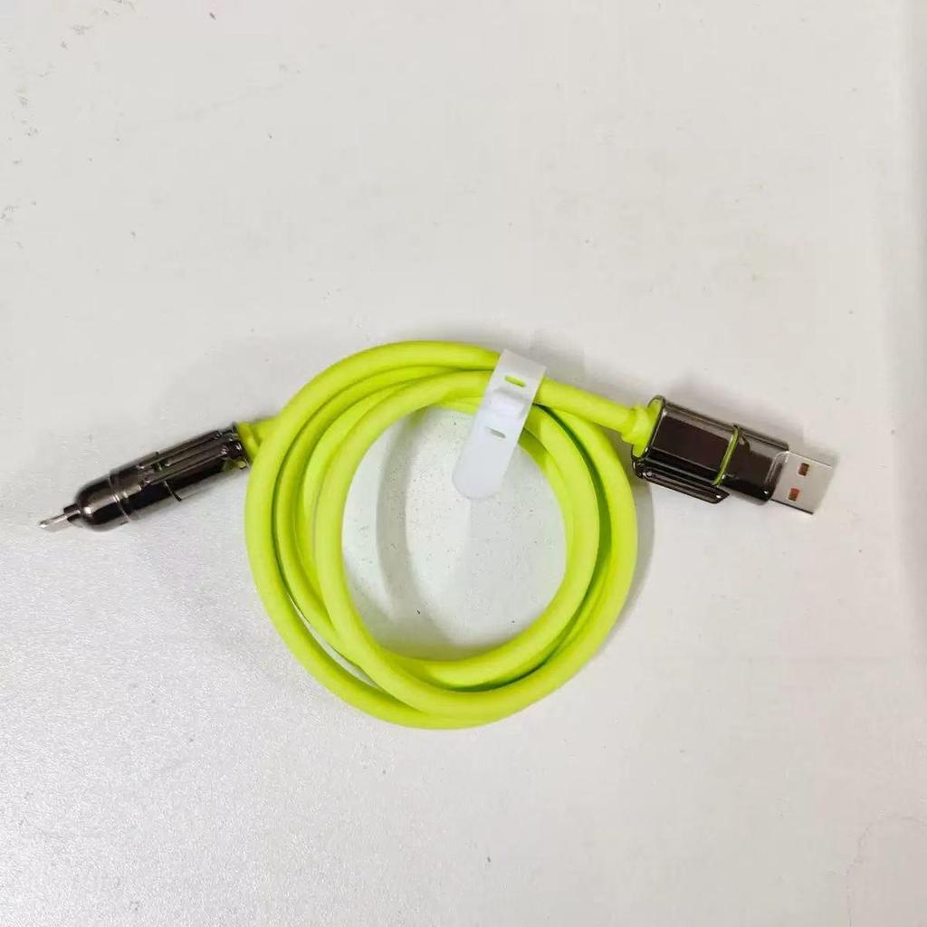240W Dual Type-C PD Fast Charging Cable for Apple & Huawei (Four-in-One)