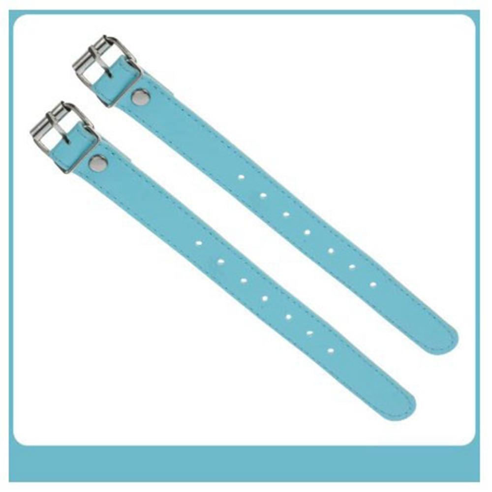 1pair Leather Cargo Rattan Baskets Replacement Children's Bicycle Buckle Belt  Hardware Accessories