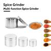 Spice Grinder Convenient Manual Spice Mill with Sharp Teeth Multi-functional Efficient Grinding Tool for Home