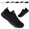 JIAFO Sneakers for Men and Wide Ultra Large Running Training Comfortable Walking Nurse Athletic Commuting Sizes Slip-On Women, Fit, Laceless,