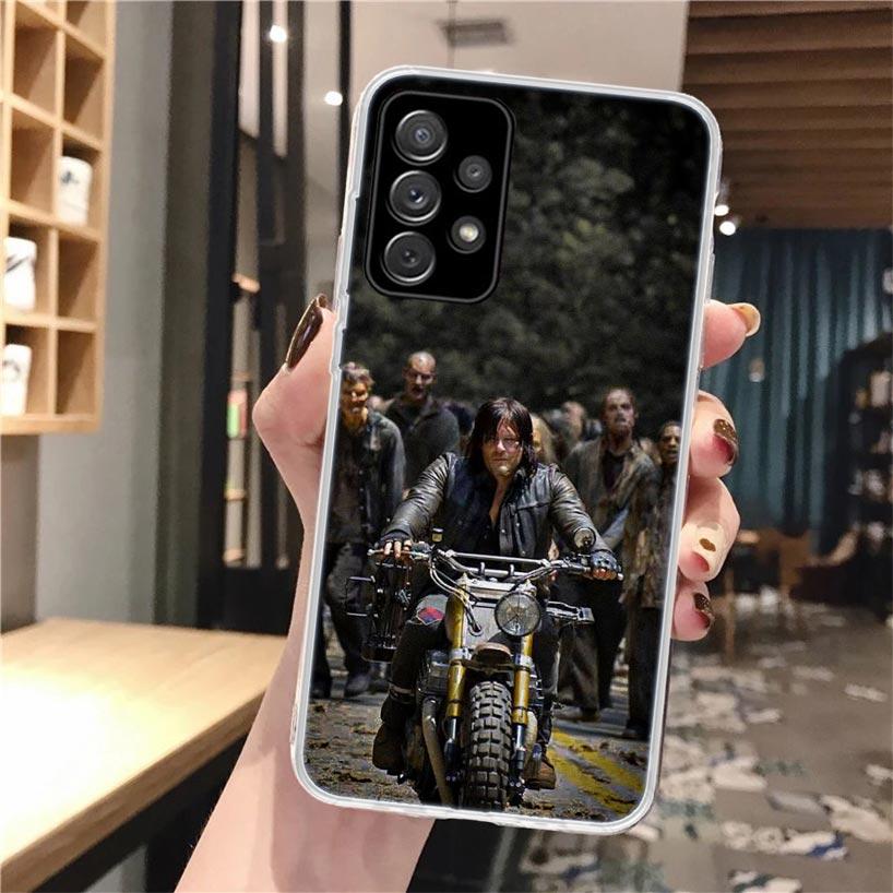 The Walking Dead Daryl Dixon Soft Phone Case For Samsung Galaxy A16 A26 A36 A56 A15 A14 A13 A55 A54 A53 A35 A34 A33 A25 A24 A23