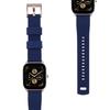 ERBORD Universal Silicone Strap 20mm, Dual Color, Blue / Red / Rose Gold
