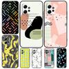 Polka Dots Lines Abstract Art Case For Xiaomi Redmi Note 12 11 10 8 9 Pro 9S 10S 11S 12S Cover For Redmi 12 9C 10C 12C