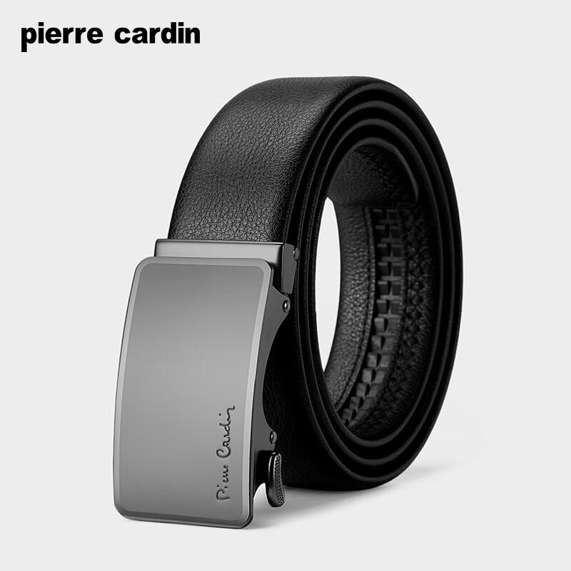 Pierre Cardin Мужской кожаный ремень с автоматической пряжкой
