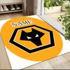 Custom Name Nautical Crest Emblem Carpet Rug Customizable Soft Washable Anti-Slip Home Living Room Sofa Mats Personalized Rug. 0909200