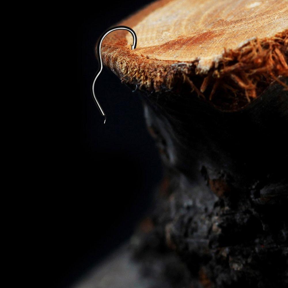 12Pcs/Pack High Carbon Steel Fishing Hook Sharp Barbed Automatic Flip Fishhook for Carp Fishing Tackles Accessories