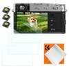 Concept Glass Film Compatible with Fuji Film Protective Film 9H Tempered Glass Shockproof Automatic Adsorption High Transparency Shatterproof Camera