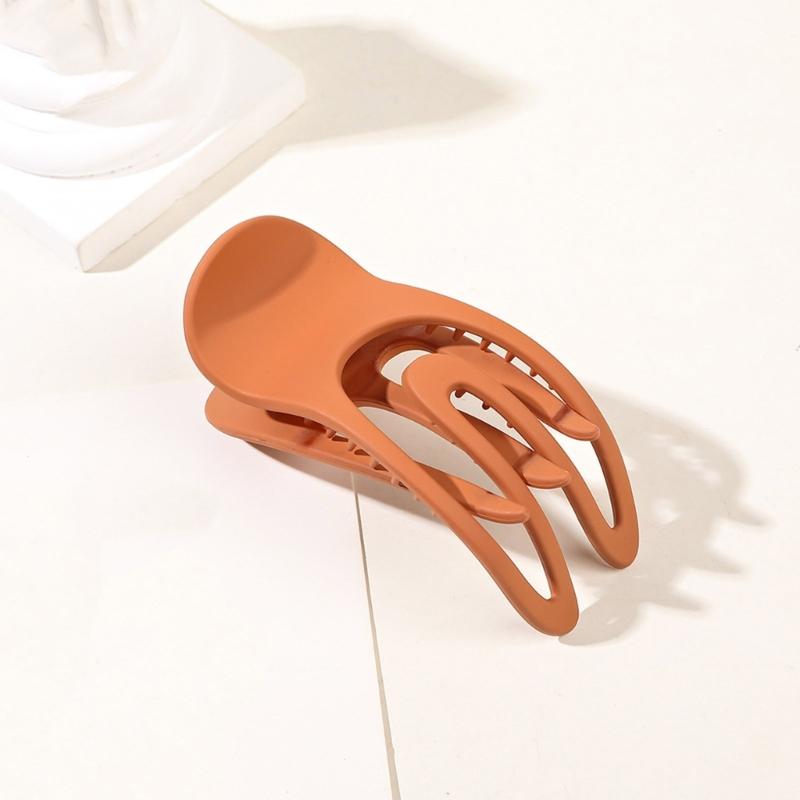 3 шт. Матовый зажим для волос, сильный захват, заколки, большой зажим-краб для волос для женщин, девушек, тонких, редких волос, аксессуары для укладки