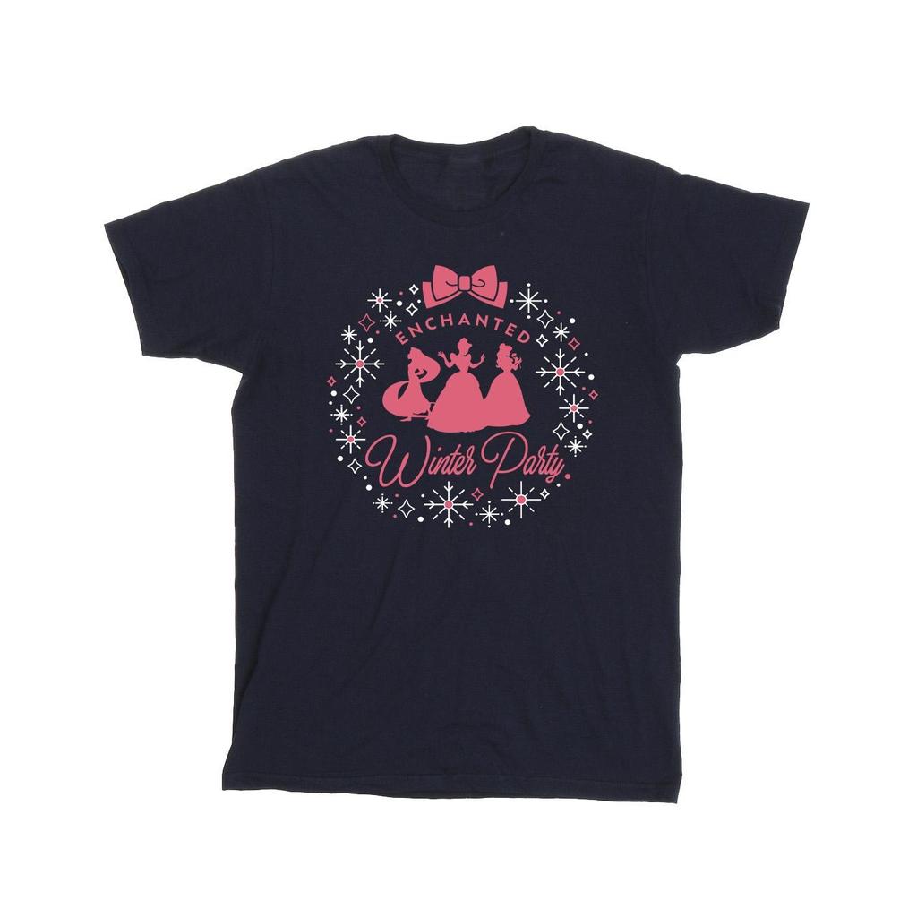 Disney Mens Princess Winter Party T-Shirt