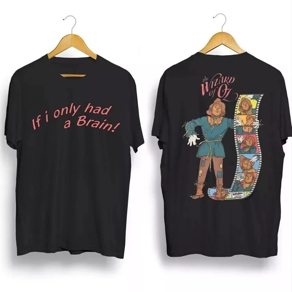 90'S Hanes THE WIZARD OF OZ Character Print T-Shirt Unisex T-Shirt