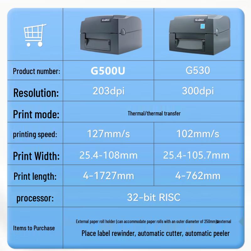 Термотрансферный принтер этикеток GODEX G530